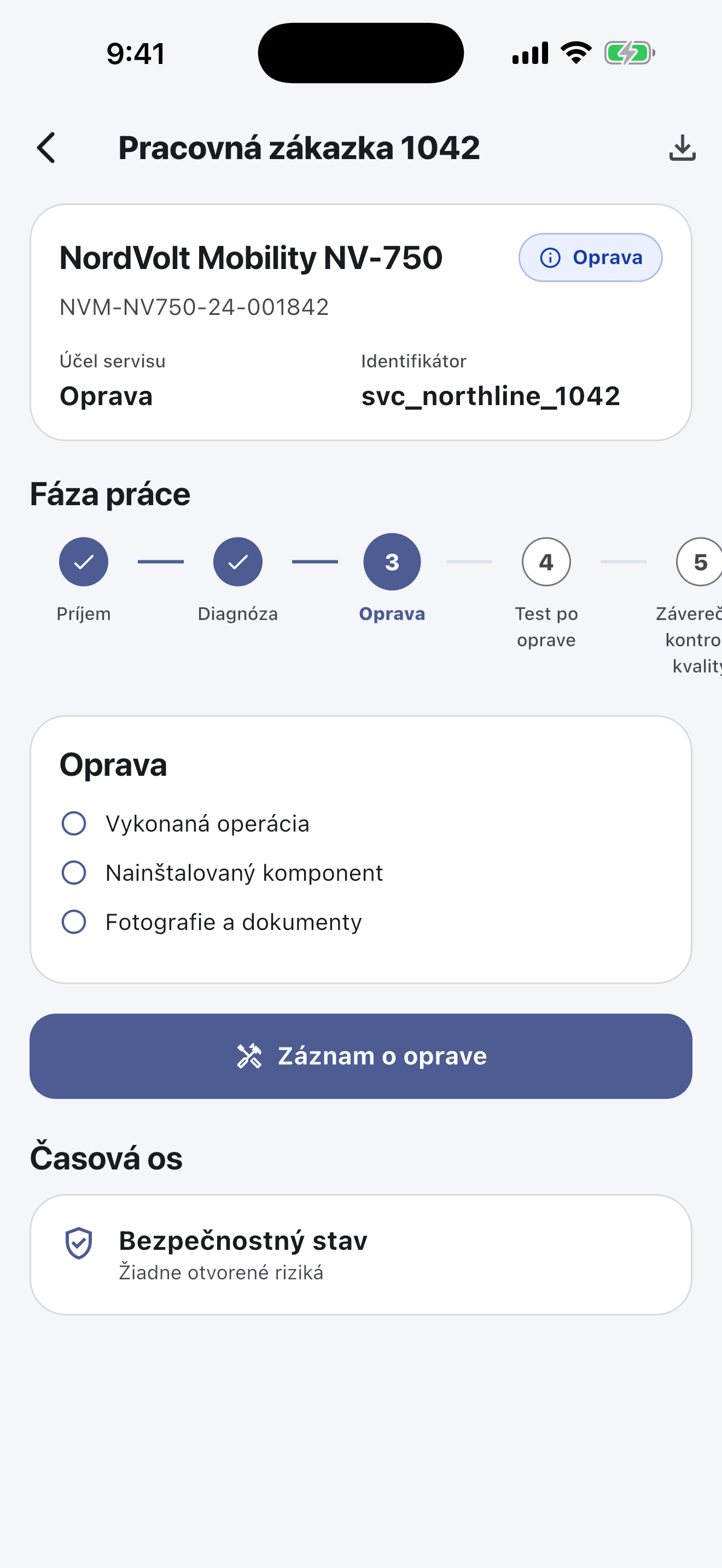 Softvér Battery Passport pre opravárenské dielne — Opravte a skontrolujte kvalitu